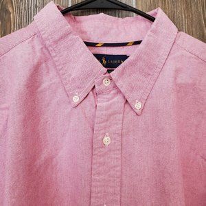 Ralph Lauren (3XB) Red Heather Oxford Shirt